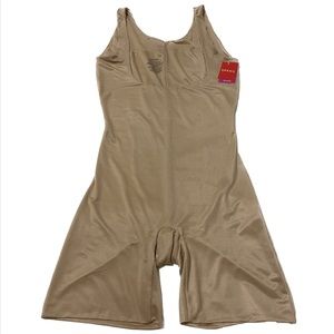 Spanx Open-Bust Mid-Thigh Bodysuit